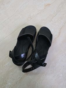 CROCS Brooklyn Ankle Strap Wedge Platform Sandals