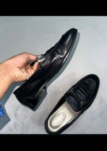 Rosso Brunello Leather Loafers