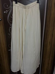 Flowy Cream Palazzo