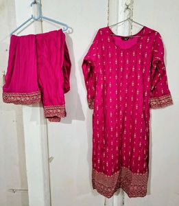 Beautiful Pink Kurta Set..