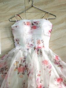 Floral Disney Mini Dress (Corset)