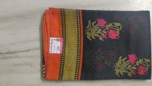 Art Silk Saree With Blouse 6 Meters