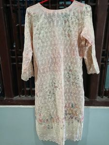 Floral Lace Kameez