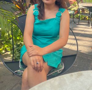 Green Mini Dress