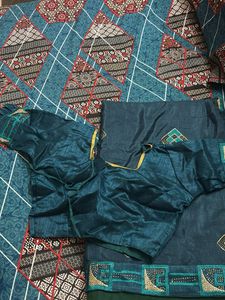 Elegant Blue Saree