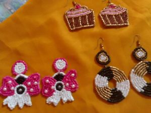 Handmade Beaded Earrings Collection