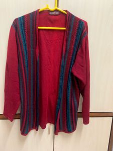 Striped Cardigan For Women