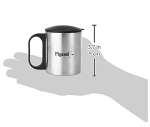 Stainless Steel Coffee Mug With Lid - 4