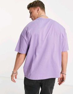 Round neck tee oversized