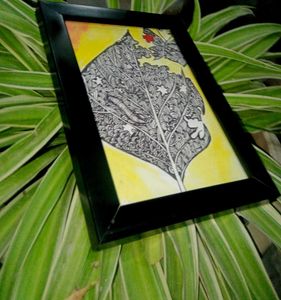 Wall Painting, Handwork Frame With Painting