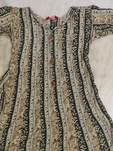 Striped Ethnic Dress