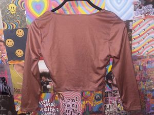 Long sleeve Crop top For Women