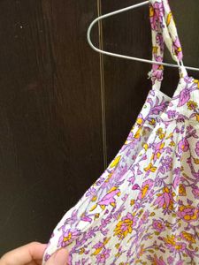Floral Sleveless Light Top For Summer Girly☀️