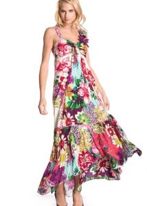 Floral Print Maxi Dress