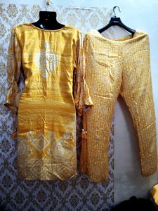 Very Attractive And Good Looking Kurta Plazo Pant