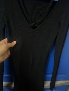 Chic Black Bodycon Dress