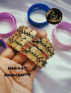 Beautiful silk thread Bangles sets