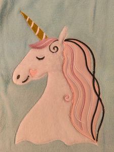 Cute Unicorn Girls' Long Sleeve Top