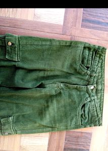 Cargos Olive Jean