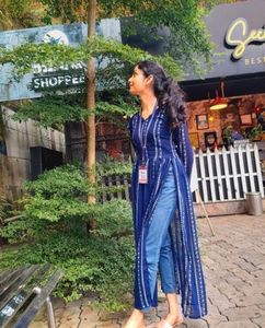 Stylish Blue Kurta