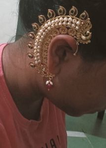 Peacock Style Ear Cuff