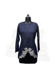 Elegant Navy Blue Kurta