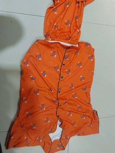 Floral Print Night Suit