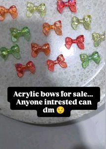 Acrylic Bows
