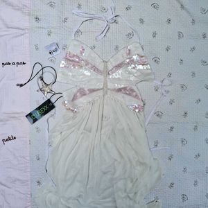 3.combo Y2k Butterfly Cami Halter Beach Dress Top