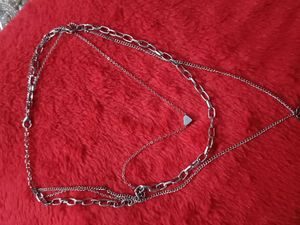 Layered Silver Chain