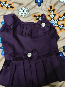 Purple One-Shoulder Top