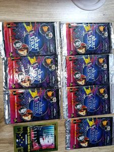 Vintage Star Trax Trading 7 Pack And One Gold Card