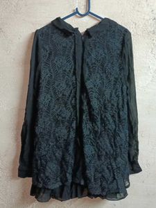 Summer Fashion Lace Top Layered Blouson