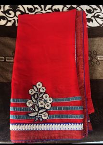 Red Saree