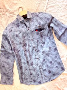 Stylish Men's Printed Casual Shirt – Size M