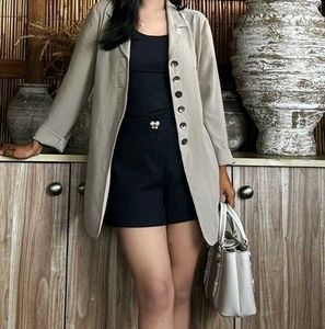 Semi Transparent  Blazer