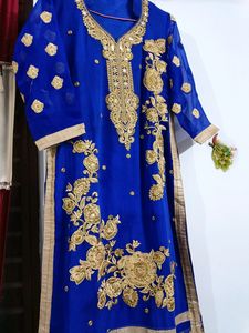 Partywear Kurta With Dupatta