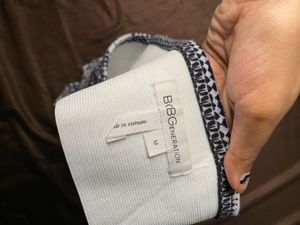 Patterned Mini Skirt