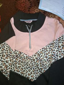 Animal Print Sweatshirt
