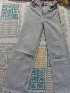 Wide Leg Denim Jeans