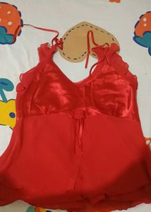 Red vintage top