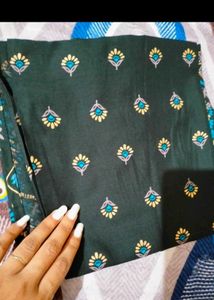 Black Cotton Kurti