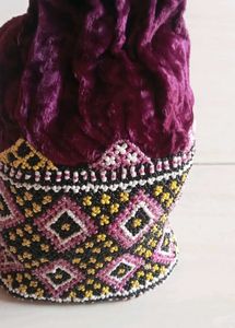 Potli Bag with pearl heavy work