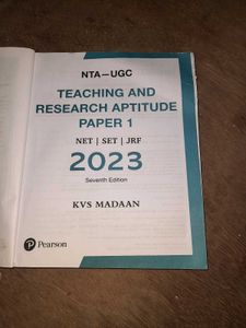 Ugc Net Book