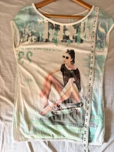 BERSHKA BEAUTIFUL Graphic Print Tee