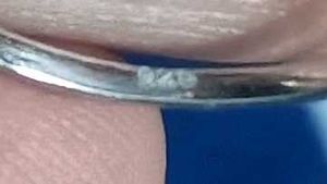 Giva 925 Real Silver Dew Drop Ring