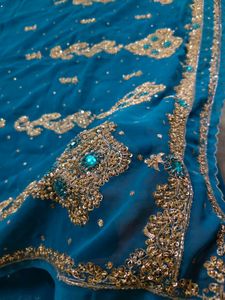 Zardozi Work Saree