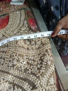 Elegant Embellished Anarkali Suit