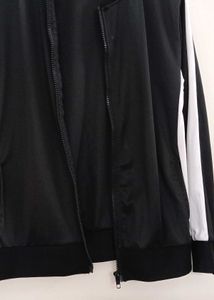 Black &amp; White Track Jacket