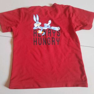 Beautiful Red Colour T Shirt
